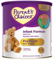 Parent's Choice Premium Infant Formula